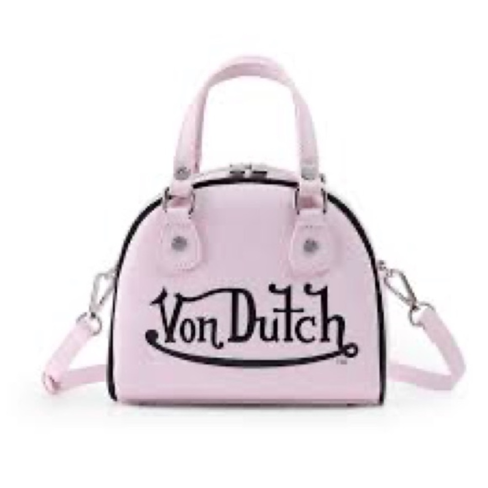 Von Dutch Light Pink Mini Bag